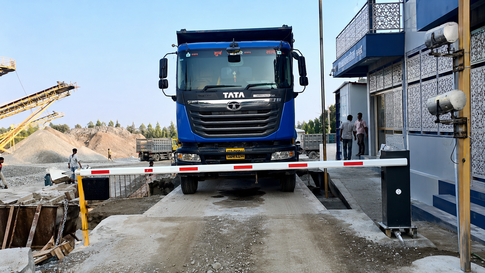 Stone Crusher With Weighbridge
